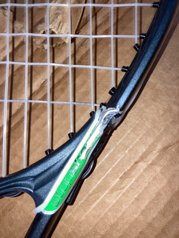 Photo 3 of (READ FULL POST) Wilson Tour Slam Strung Tennis Racquet, 4 3/8-Inch, Black/Green