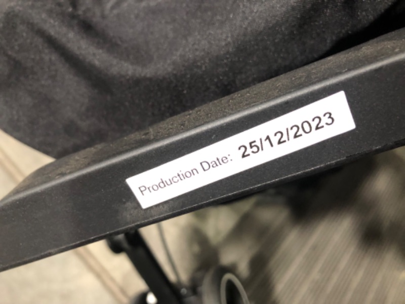 Photo 7 of ***USED - SCRATCHED - DIRTY - LIKELY MISSING PARTS***
gb Pockit+ All-Terrain, Ultra Compact Lightweight Travel Stroller with Canopy and Reclining Seat in Velvet Black Velvet Black Pockit+ All Terrain