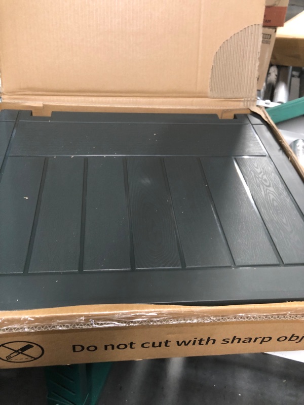 Photo 2 of ***NONREFUNDABLE - NOT FUNCTIONAL - FOR PARTS ONLY - SEE COMMENTS***
YITAHOME 30 Gallon Deck Box, Outdoor Storage Box for Patio Furniture, Pool Accessories, Cushions, Garden Tools and Outdoor, Waterproof Resin with Lockable Lid and Side Handles (Black) 30