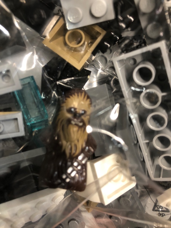 Photo 4 of LEGO Star Wars Millennium Falcon 75257 Starship Construction Set, with Finn, Chewbacca, Lando Calrissian, Boolio, C-3PO, R2-D2 and D-O, The Rise of Skywalker Collection Standard Packaging