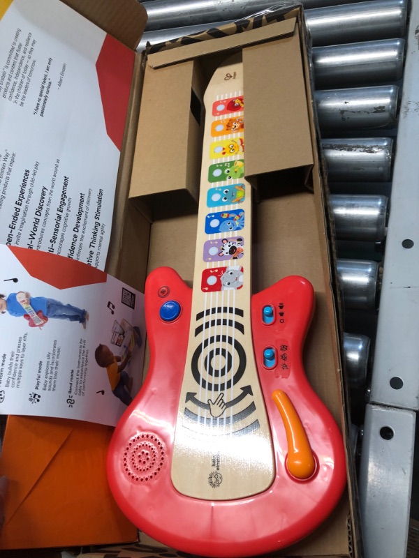 Photo 2 of (READ FULL POST) Baby Einstein Together in Tune Guitar? Safe Wireless Wooden Musical Toddler Toy, Magic Touch Collection, Age 6 Months+ Connected Guitar