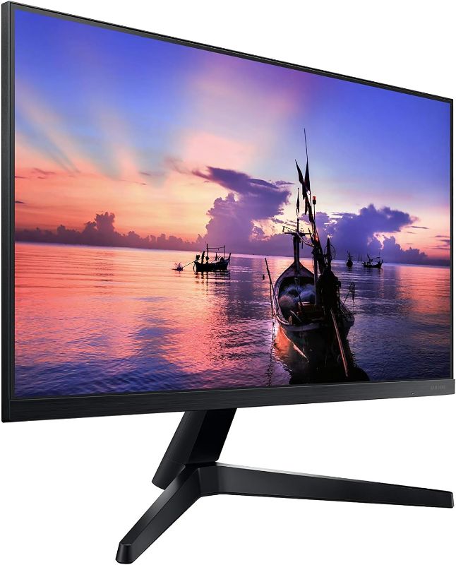 Photo 1 of SAMSUNG 22" T350 Series FHD 1080p Computer Monitor, 75Hz, IPS Panel, HDMI, VGA (D-Sub), 3-Sided Border-Less, FreeSync, LF22T350FHNXZA