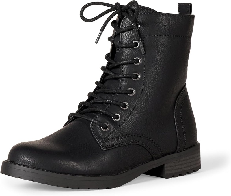 Photo 1 of Amazon Essentials Women's Lace-Up Combat Boot
SIZE:7.5