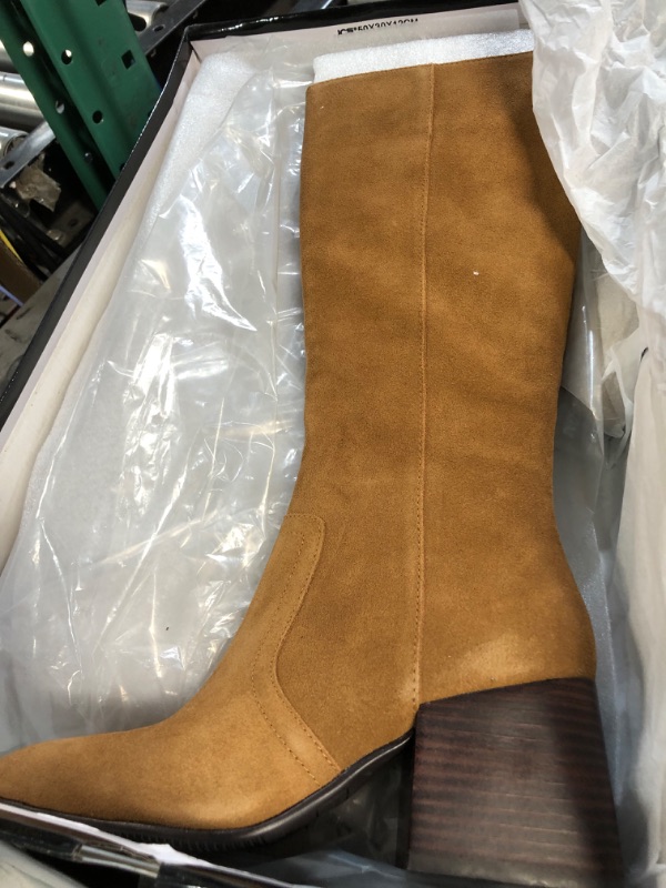 Photo 2 of Blondo Tessa Waterproof (Cognac Suede) Women's Boots
SIZE:7.5