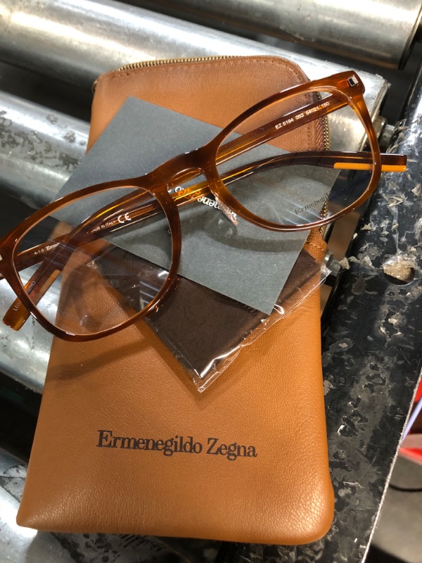 Photo 1 of Ermenegildo Zegna EZ5125 Eyeglass Frames - Dark Green Frame, 50 mm Lens Diameter EZ512550098