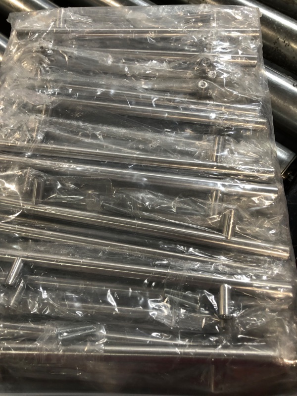 Photo 1 of ***READ NOTES***
25 Pack Drawer Pulls 6-1/4 Inch Hole Centers, Matte Black Cabinet Pulls Kitchen Cabinet Handles, Stainless Steel Drawer Handles, Overall Length 250mm 6-1/4 Inch HC, 25 Pack 
