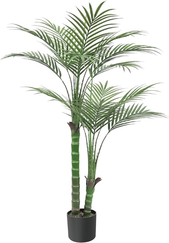 Photo 1 of ***READ NOTES***
Innoasis 
Artificial Palm Tree 4FT with 2 Heads Large Fake Palm Plant with 15 Trunks Perfect Tall Faux Tree in Pot for Indoor Outdoor House Home Office Garden Modern Decor Housewarming Gift (1Pack)