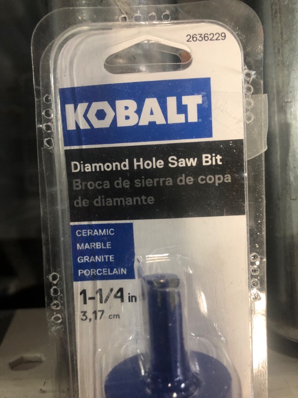 Photo 3 of *USED*SEE PHOTOS*
Kobalt 1-1/4 in Diamond Hole Saw