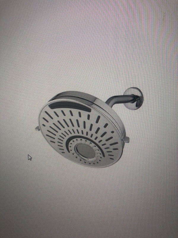 Photo 1 of **PARTS ONLY NON REFUNDABLE**
allen + roth Nottingham Chrome Round Fixed Shower Head 1.8-GPM (6.8-LPM)