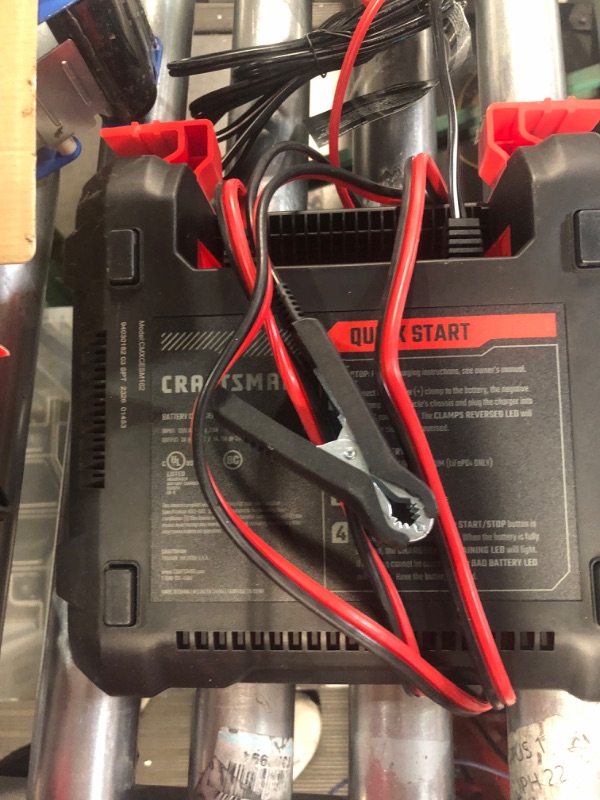 Photo 1 of CRAFTSMAN CMXCESM162 15A 6V/12V Automotive Battery Charger and Maintainer