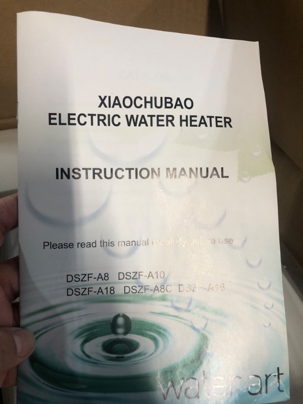 Photo 5 of ***USED - POWERS ON - UNABLE TO TEST FURTHER***
FVSTR Electric Water Heater smart RV 3.0-Gallon 10L 1.5KW US safty Plug 120V Electric water heater smart hot water heater Boiler wash only Eliminate Time for Hot Water - Shelf, Wall or Floor Mounted EA125 In