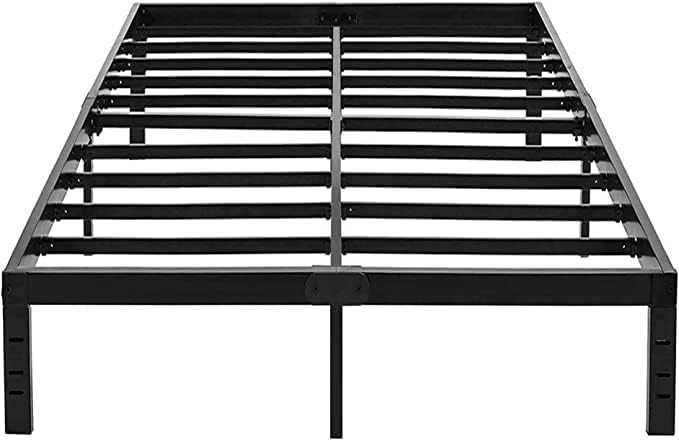 Photo 1 of 
JOCERET
14 Inch Queen Size Metal Bed Frame with Steel Slats,Platform,Heavy Duty,Easy Assembly,No Box Spring Needed,Under-Bed Storage Space,Noise Free,Kids and Adults,Bedroom,Black
