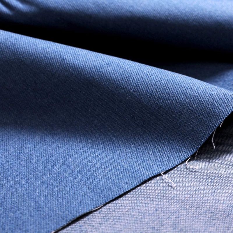 Photo 1 of 8.5OZ Cotton Durable Denim Fabric 67 Inches Width Entelare(Light Blue around 5 Yards)