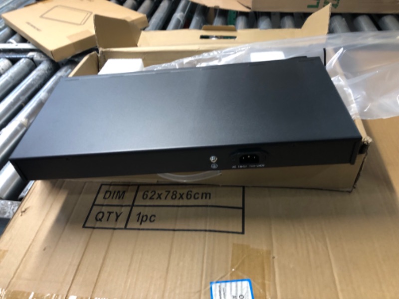 Photo 3 of MokerLink 26 Port Gigabit Managed Switch, 24 Port GE, 2 x 1G SFP, L2+ Smart Web Managed, Rackmount Fanless, QoS Vlan IGMP and Static Routing 26*1G Managed