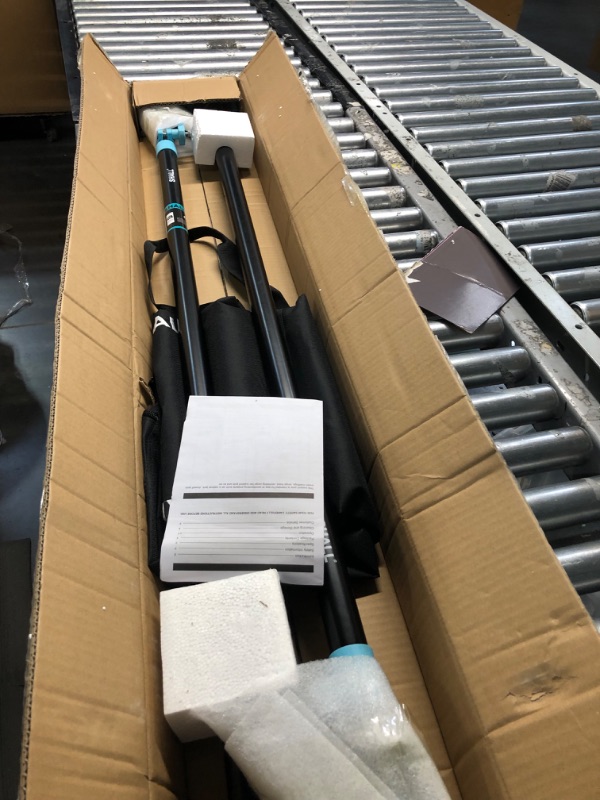 Photo 1 of SHALL Cabinet Jack Support Pole, 54-114 in Steel Telescopic Quick Support System Rod, Adjustable 3rd Hand Tool with 154lbs Capacity for Lifting Drywall Cabinet Cargo Bars, 2 Pack w/Storage Bag 2-Piece with Bag