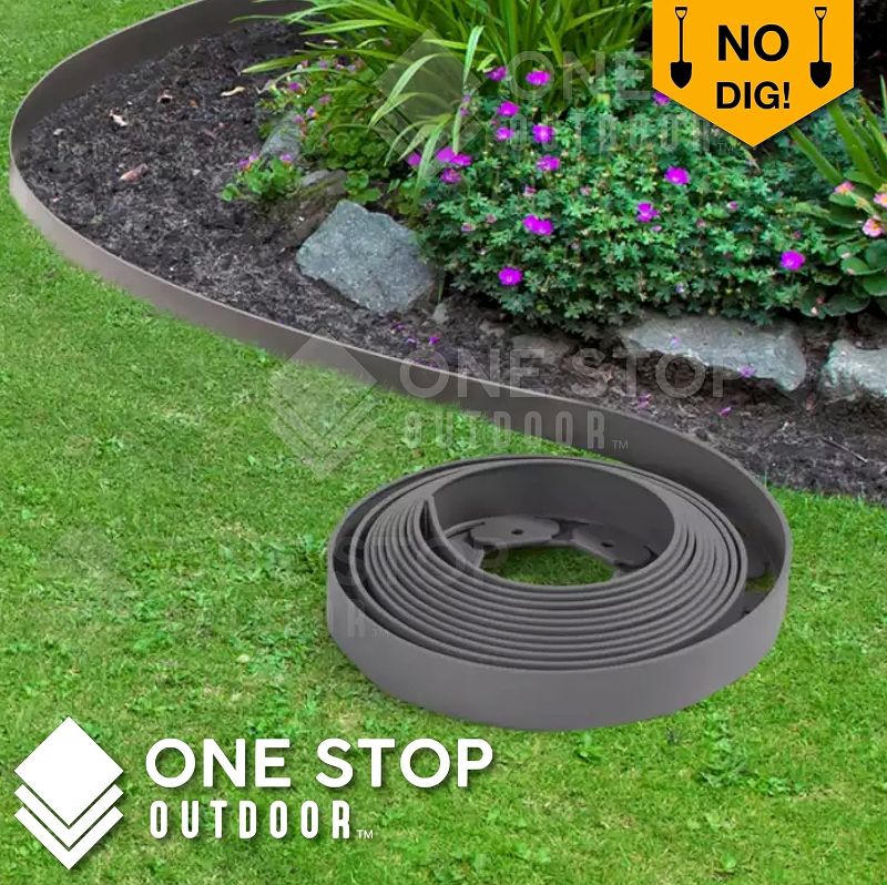 Photo 1 of  Instant Edging - No Dig Yard Edging Kit, for Landscaping, and Flower Garden