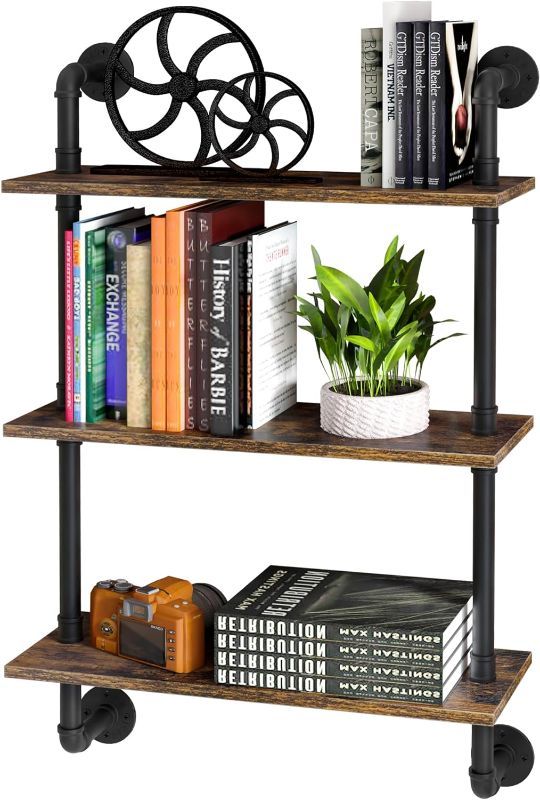 Photo 1 of 3 TIER INDUSTRIAL PIPE SHELVES---SEALED 