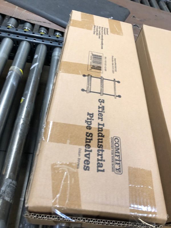 Photo 1 of 3 TIER INDUSTRIAL PIPE SHELVES---SEALED 