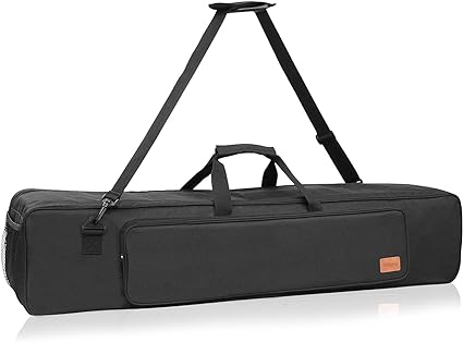 Photo 1 of TORIBIO Tripod Carrying Case with Padded Water-resistant 40"x8.2"x8.2"/102x21x21cm Heavy-Duty Multi-Function Tripod Case Bag with Strap,Suit for Lights, Speakers, Cameras, Booms, Microphone Stands
