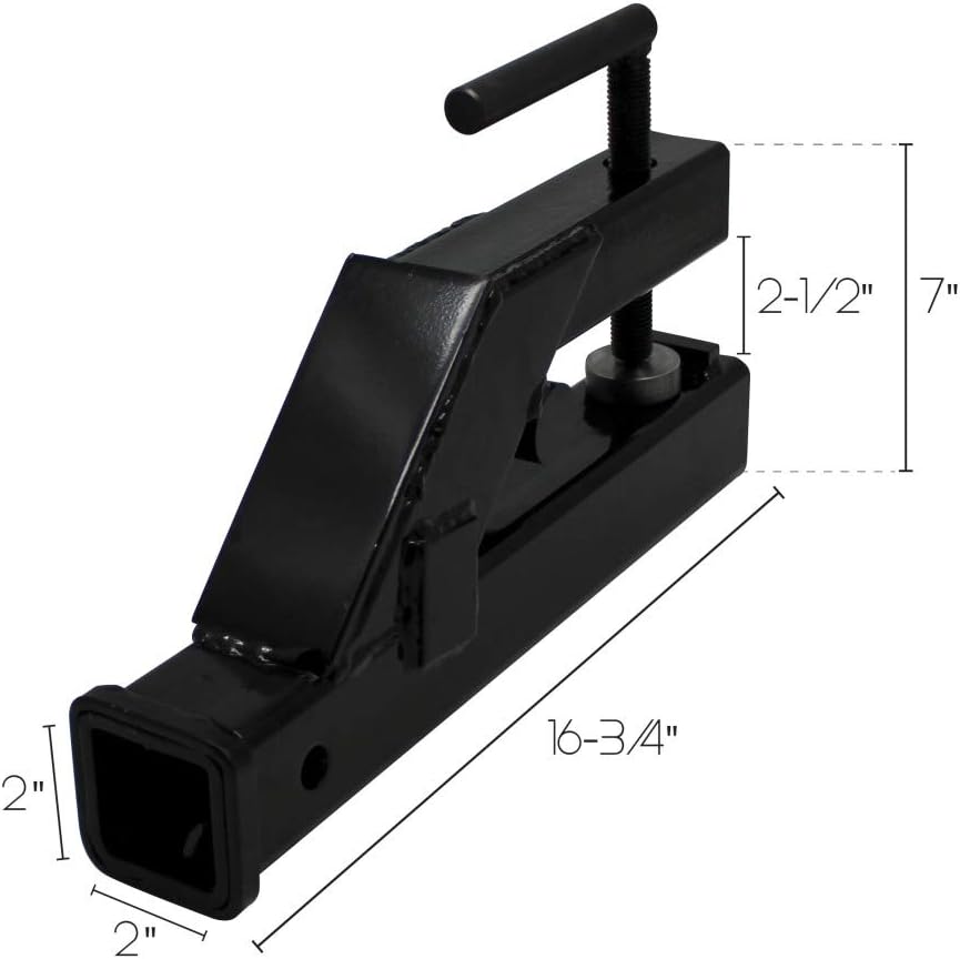 Photo 1 of Extreme Max 5001.1376 Clamp-On Tractor Bucket Receiver Adapte