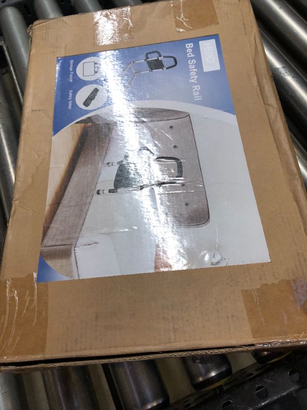 Photo 1 of Pletpet Bed Rails for Elderly Adults, Bed Assist Rails for Seniors with 2 Grab Bars & Storage Pocket & Fall Prevention Guard, Fits King, Queen, Full, Twin Bed, Support Up to 300lbs