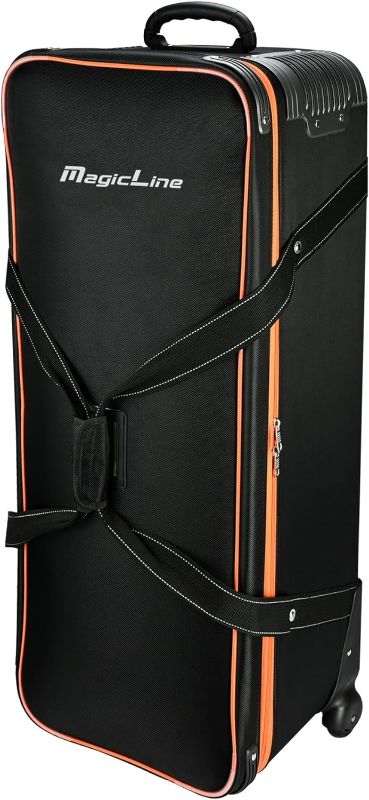 Photo 1 of MagicLine Studio Equipment Trolley Case 39.4"x14.6"x13", Rolling Camera Case Bag, Carrying Bag with Wheels for Photo and Video Studio Gear,Light Stand and Studio Light