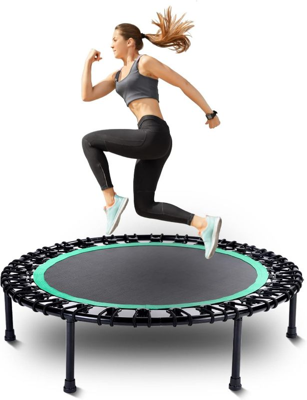 Photo 1 of Rebounder Trampoline for Adults,40 inch Mini Trampoline, Bungee Rebounder Exercise Trampoline for Adults Fitness