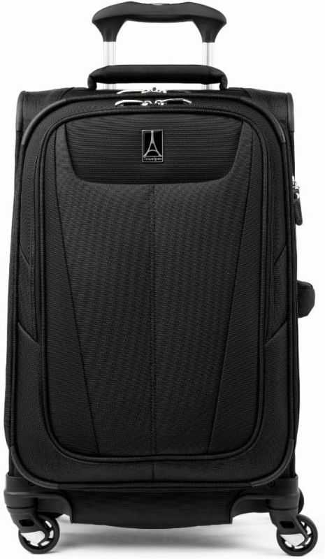 Photo 1 of Travelpro Maxlite 5 Softside Expandable Carry on Luggage with 4 Spinner Wheels, Lightweight Suitcase