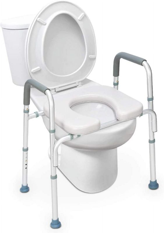 Photo 1 of OasisSpace Stand Alone Raised Toilet Seat 