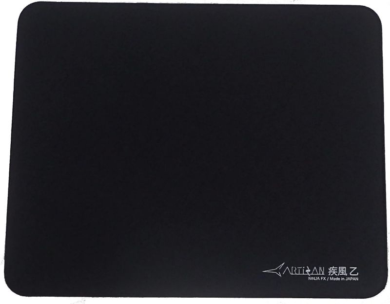 Photo 1 of Artisan FX HAYATEOTSU NINJABLACK Gaming Mousepad with Smooth Texture and Quick Movements for pro Gamers or Grafic Designers Working at Home and Office (ySoftz Large)