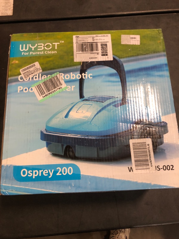 Photo 3 of WYBOT Cordless Robotic Pool Cleaner, Automatic Pool Vacuum