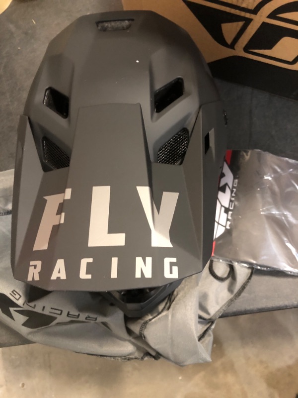 Photo 3 of Fly Racing 2023 Adult Kinetic Solid Helmet (Matte Black, Large)