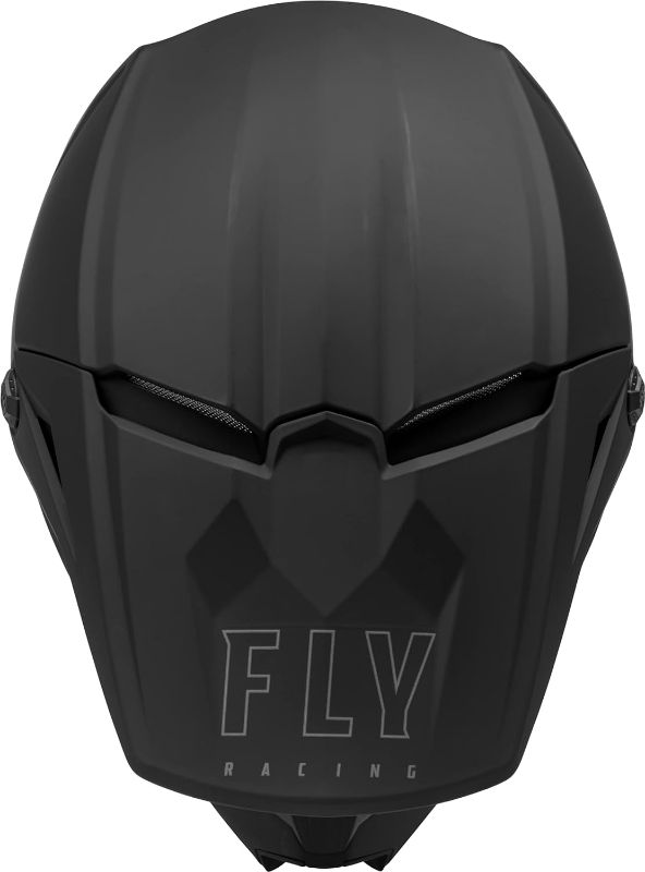 Photo 2 of Fly Racing 2023 Adult Kinetic Solid Helmet (Matte Black, Large)