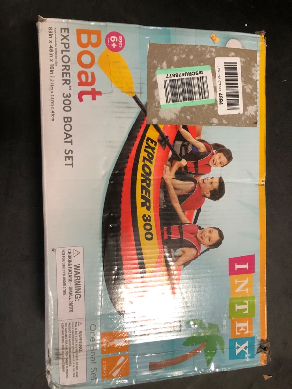 Photo 3 of Explorer™ 300 Inflatable Boat Set - 3 Person