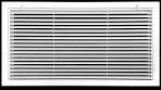 Photo 1 of 30" X 12" ALUMINUM RETURN FILTER GRILLE - EASY AIR FLOW - LINEAR BAR GRILLES