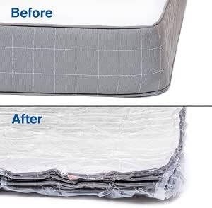 Photo 1 of Mattress Vacuum bag (Queen/Full/Full-XL) Achieve 80% Compression. Works on Memory Foam as well as Spring Mattress.