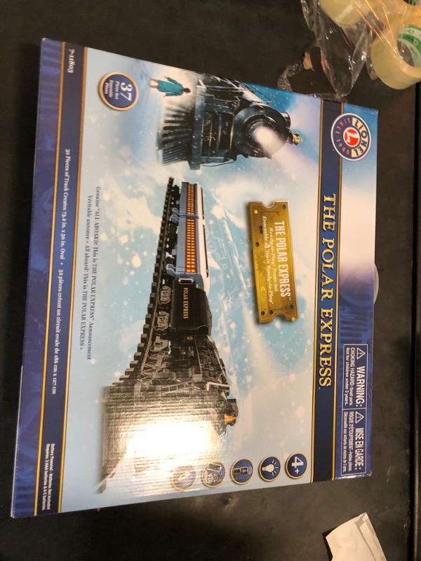 Photo 2 of Lionel Polar Express Ready-to-Play Battery Powered Model Train Set with Remote