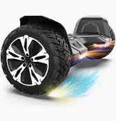 Photo 1 of Warrior 8.5 Inch All Terrain Off Road Hoverboard With Bluetooth Speakers And Led Lights, Ul2272 Certified Self Balancing Scooter