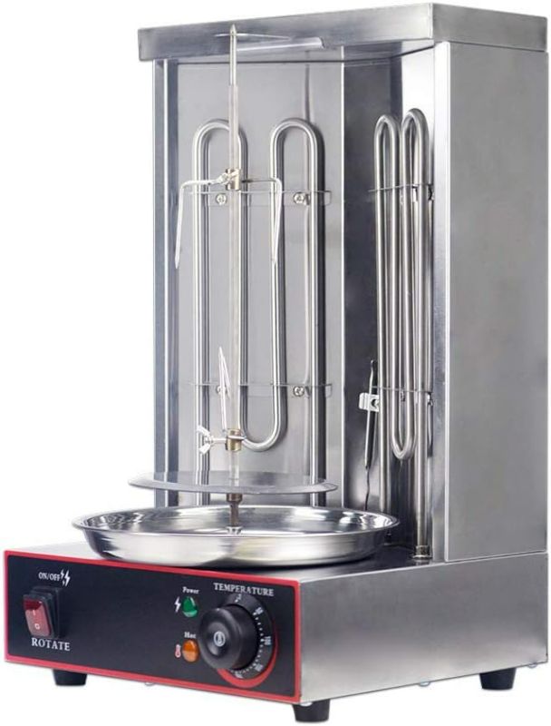 Photo 1 of  Pro Electric Vertical Broiler Shawarma Doner Kebab Gyro Grill Machine With Temperature Adjustment Switch