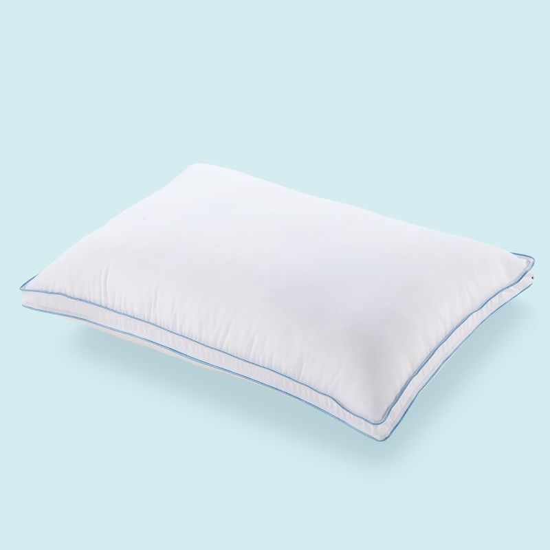 Photo 1 of Sinomax Hybrid Memory Foam Pillow - Hypoallergenic Ergonomic Pillow for Sleeping- Hybrid Memory Foam Pillows for Side and Back Sleepers