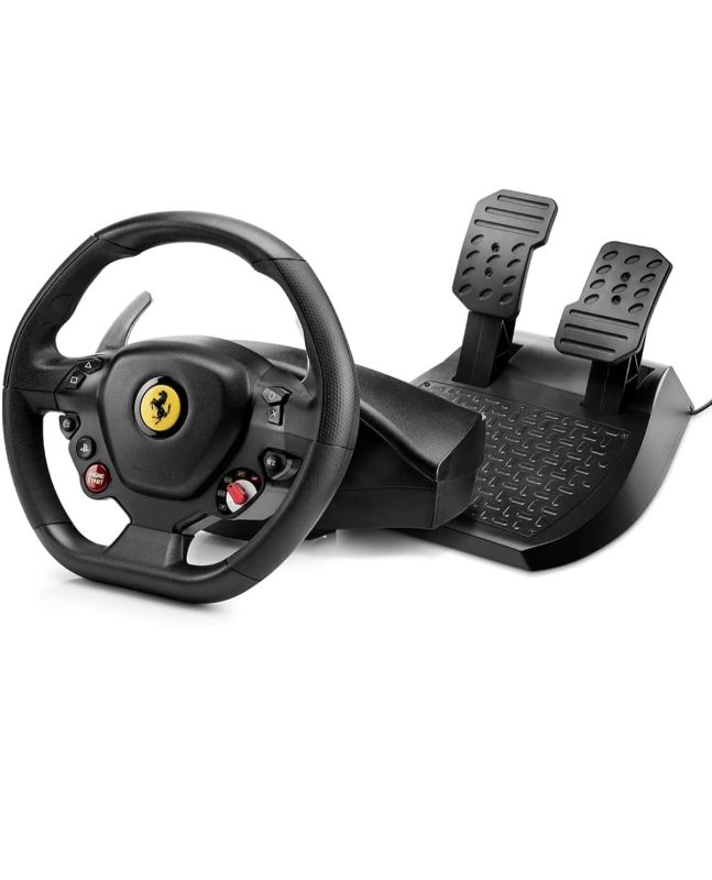 Photo 1 of Thrustmaster T80 Ferrari 488 GTB with Pedals (Compatible with PS5,PS4,PC)