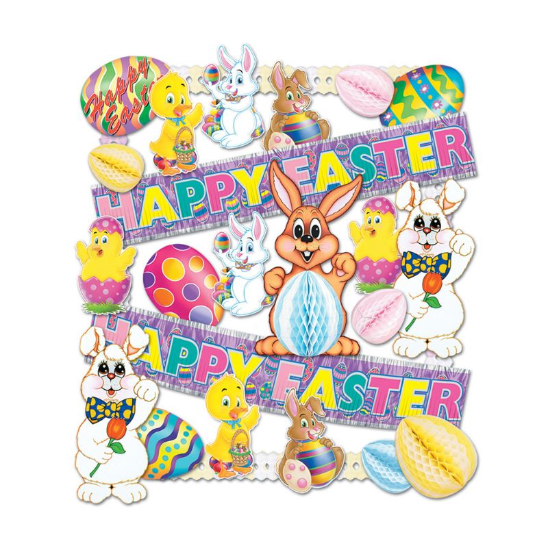Photo 1 of Party Decoration Easter Decorating Kit - 26 Ct