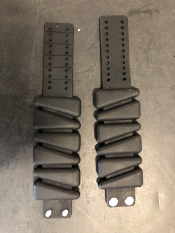 Photo 1 of 1 Pair Weight-Bearing Bracelet weights wrist band exercise weights sandbag straps wrist arm leg weight running weights cuff bracelets Wrist Rings Silica gel fitness heavy Wristband