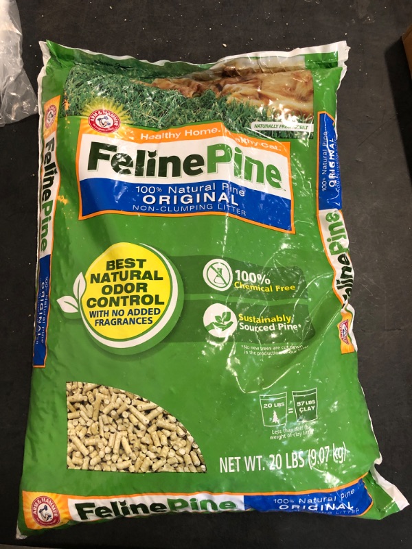 Photo 2 of Feline Pine Original 100% Natural Cat Litter 20lb