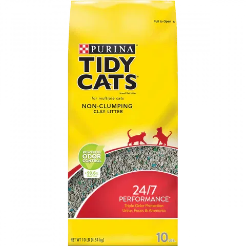 Photo 1 of Tidy Cats Non Clumping 24/7 Performance MultiCat Long Lasting Odor Control Cat Litter