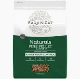 Photo 1 of ExquisiCat Naturals Multi-Cat Pine Pellet Cat Litter - Unscented, Low Dust, Low Tracking, Natural