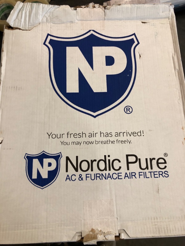 Photo 2 of Nordic Pure 16x25x1 (15 1/2 x 24 1/2 x 3/4) Pleated MERV 12 Air Filters 6 Pack
