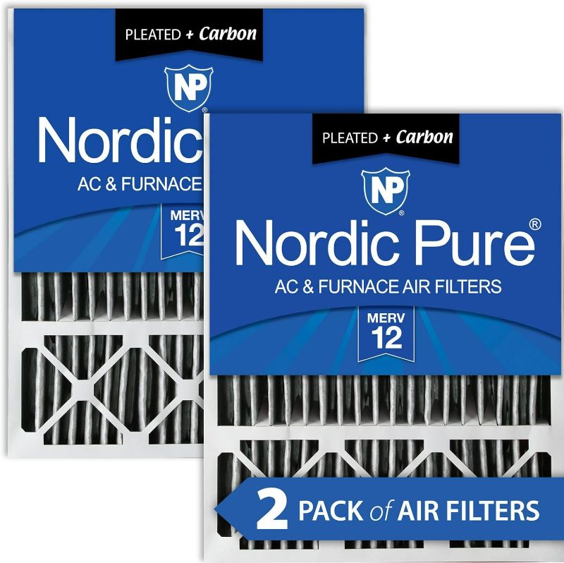 Photo 1 of Nordic Pure 20x25x5  Honeywell Replacement Air Filters 2 PACK