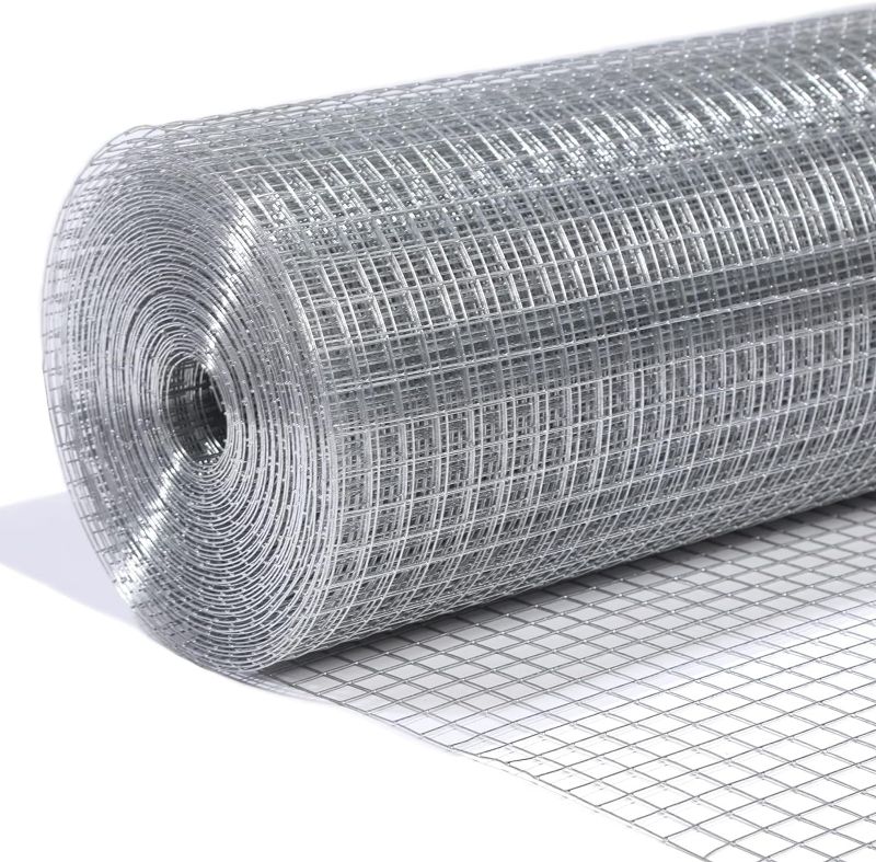 Photo 1 of LAN JIA 1/2 inch Hardware Cloth 36 inch x 50 Foot,Hot-Dipped Galvanized After Welding, Wire Screen Mesh Roll Chicken Wire Fence Roll Gopher Wire Mesh Tree Guard Wire Mesh Roll
