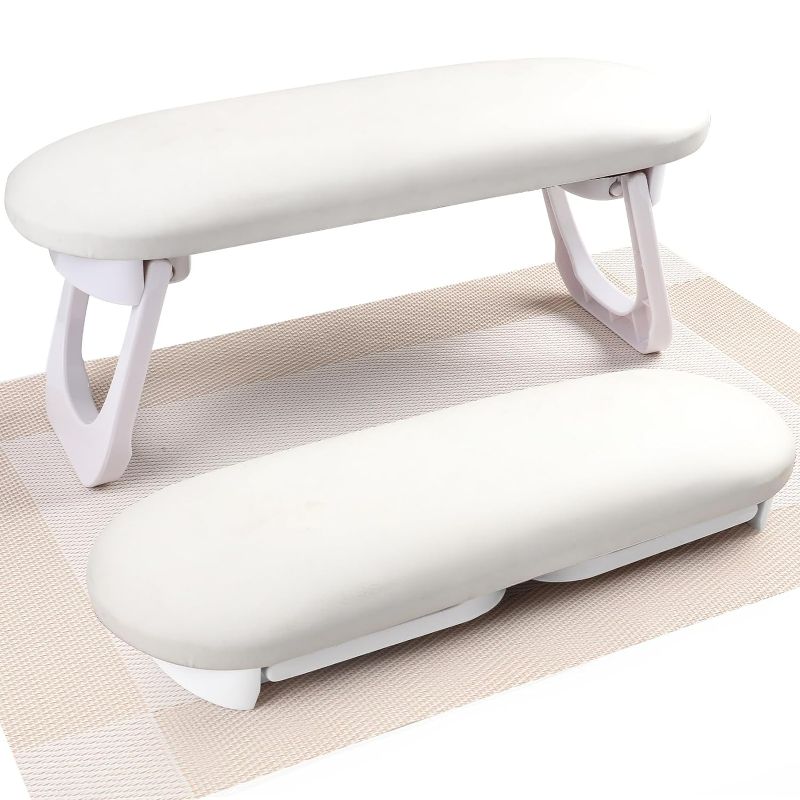 Photo 1 of Nail Arm Rest, Professional Foldable PU Leather Nail Hand Rest